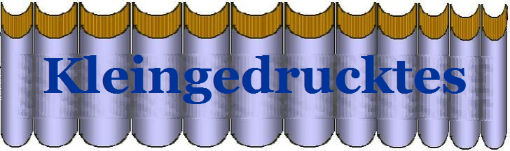 Kleingedrucktes
